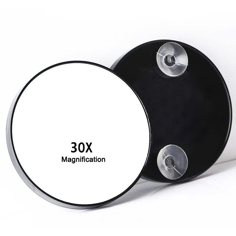 Home Theater Bathroom - 30x Magnification Mirror With Suction Cup