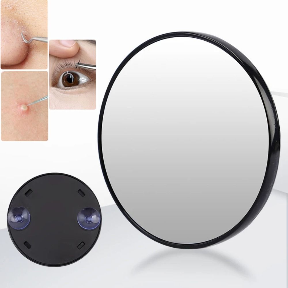 Home Theater Bathroom - Magnification Mirror With Suction Cup Blackhead