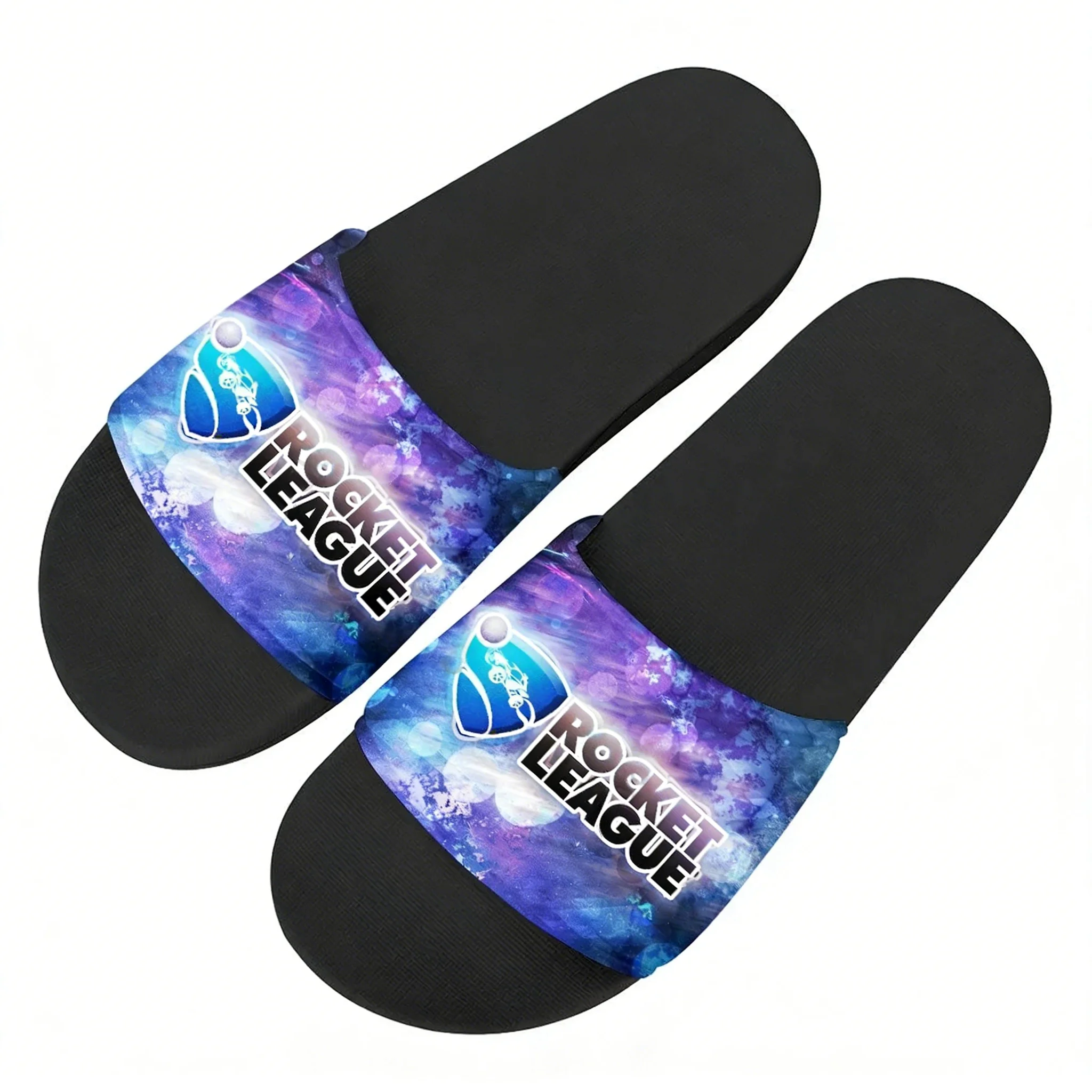 Home Bathroom Lights - Cartoon Game Rocket League Slippers Teenager