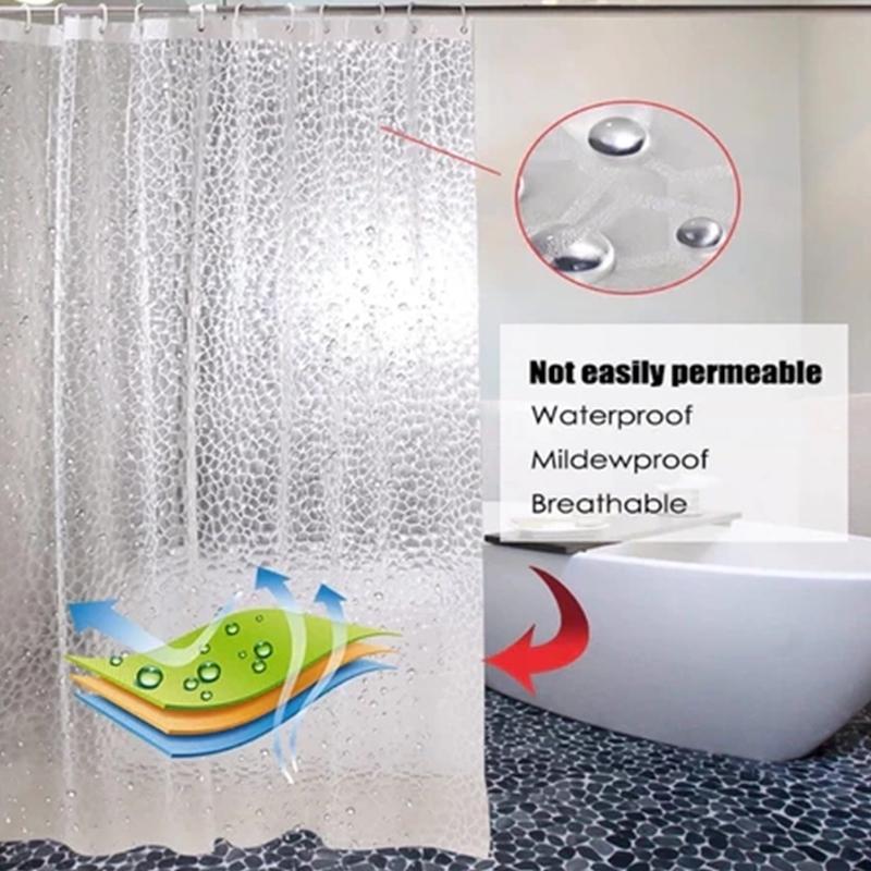 PEVA Gravel Shower Curtain Tra - Shower Curtain Liner review and price