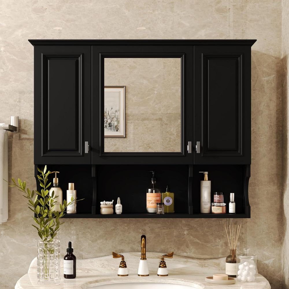 Bathroom Wall Cabinet with Mir - Home Bathroom Furniture review and price