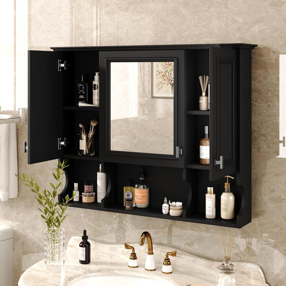 Bathroom Wall Cabinet with Mir - Home Bathroom Furniture review and price
