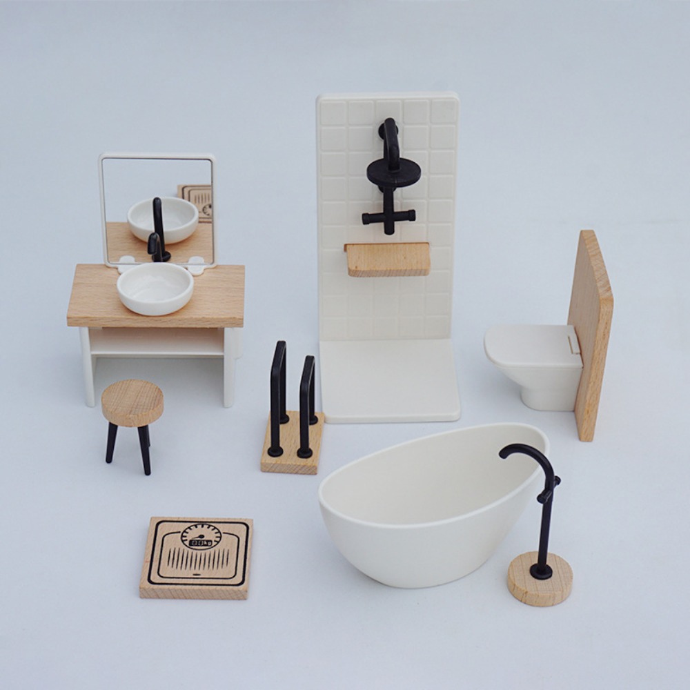 1:12 Dollhouse Simulation Bath - Home Bathroom Furniture review and price