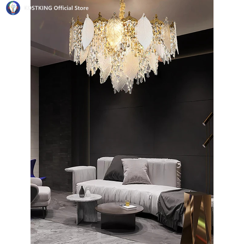 Luxury Porcelain Glass Leaves  - Home Bathroom Lights review and price