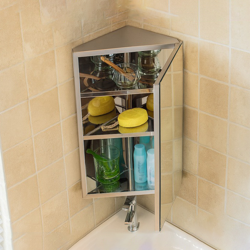 Bathroom Triangular Mirror Cab - Home Theater Bathroom review and price