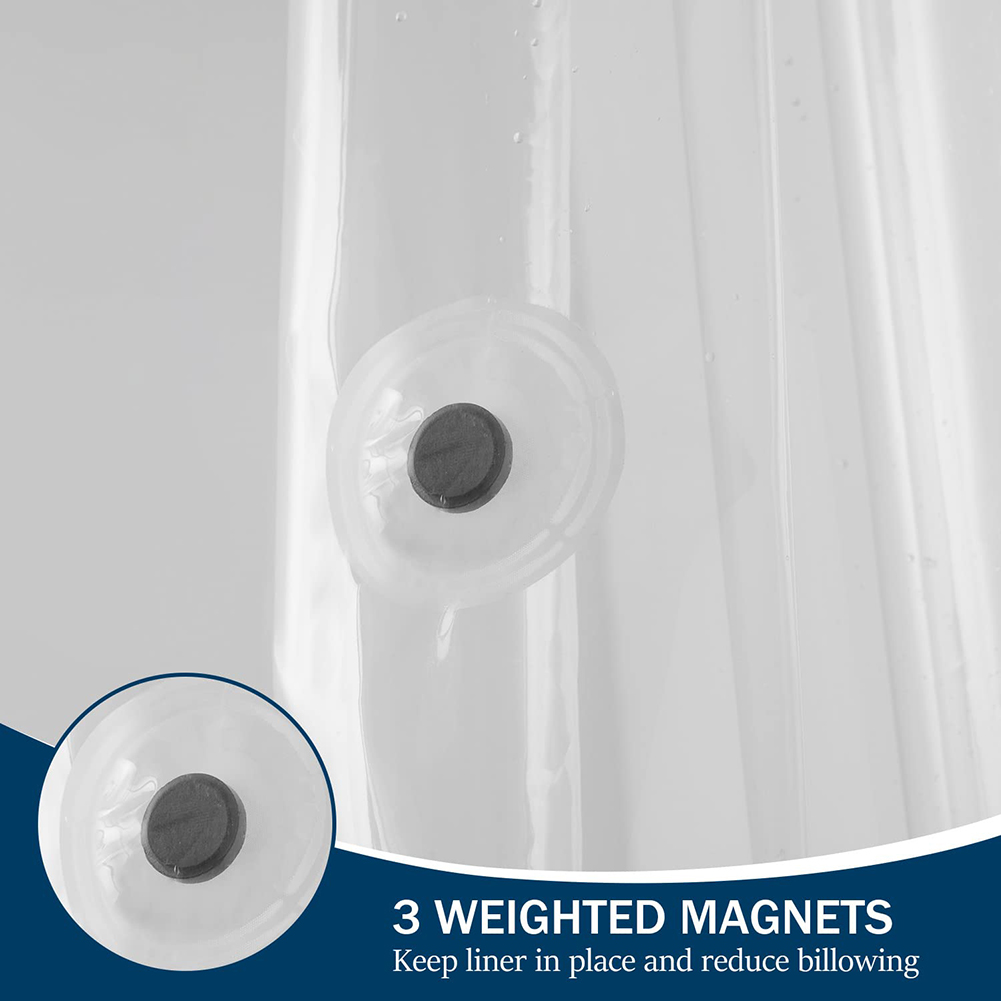 Clear Plastic Shower Curtains  - Shower Curtain Liner review and price