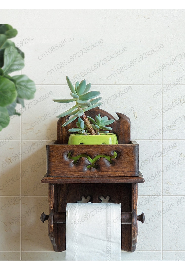 Wooden Paper Towel Holder Toil - Home Bathroom Paper Towels review and price