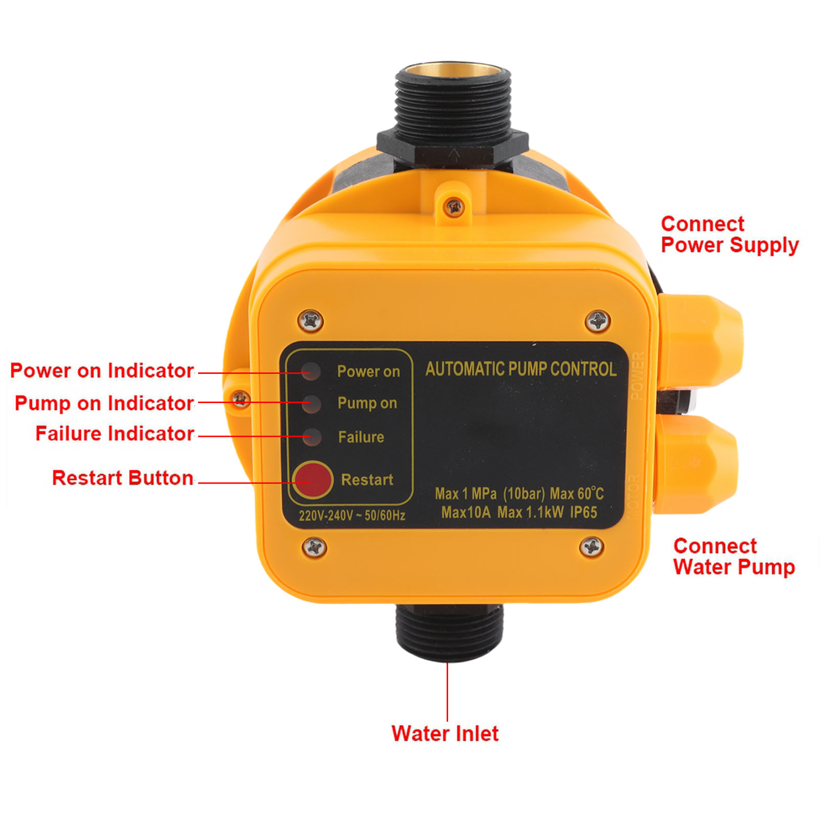 Automatic Water Pump Pressure  - Home Bathroom Pressure Pump review and price