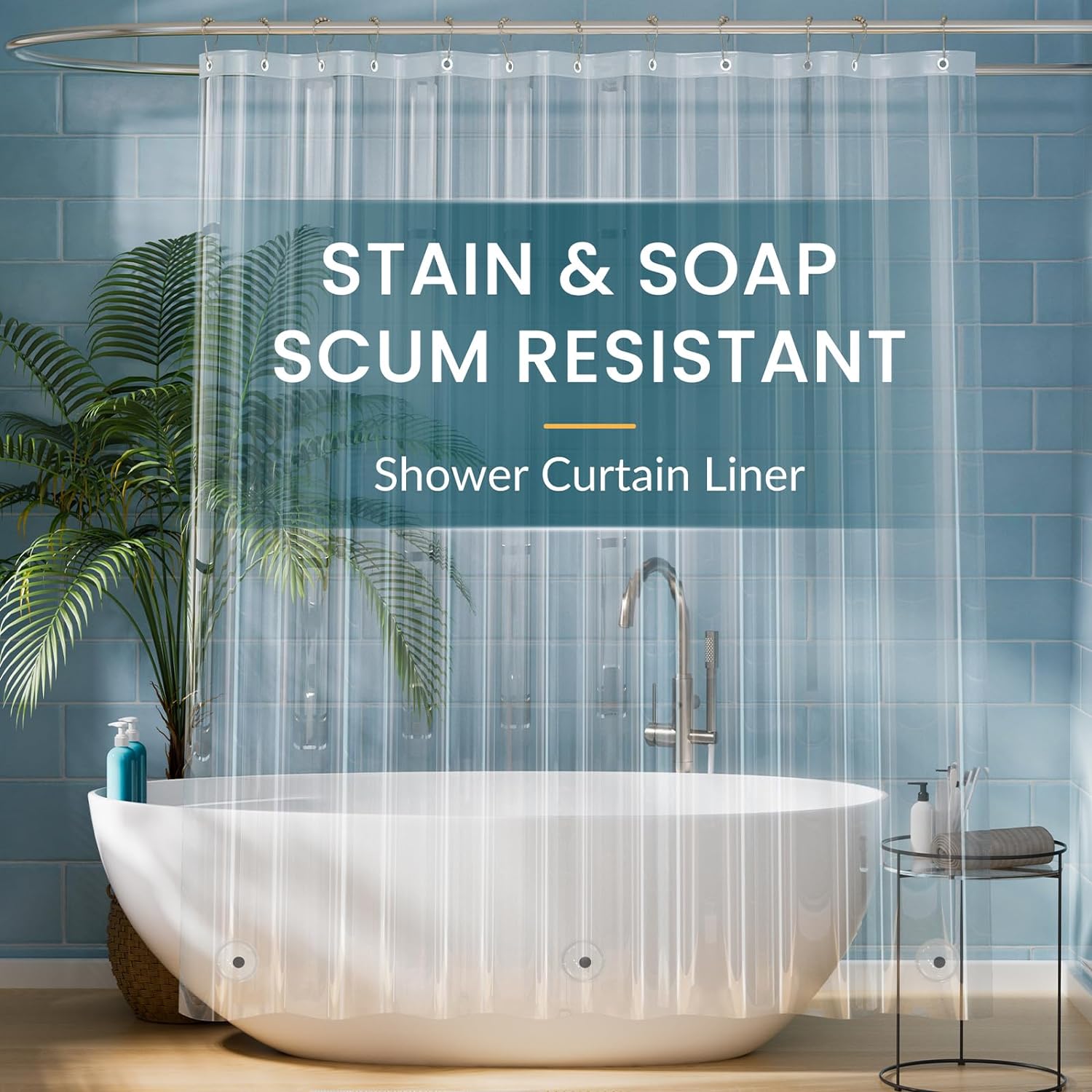 Clear Shower Curtain Plastic S - Shower Curtain Liner review and price