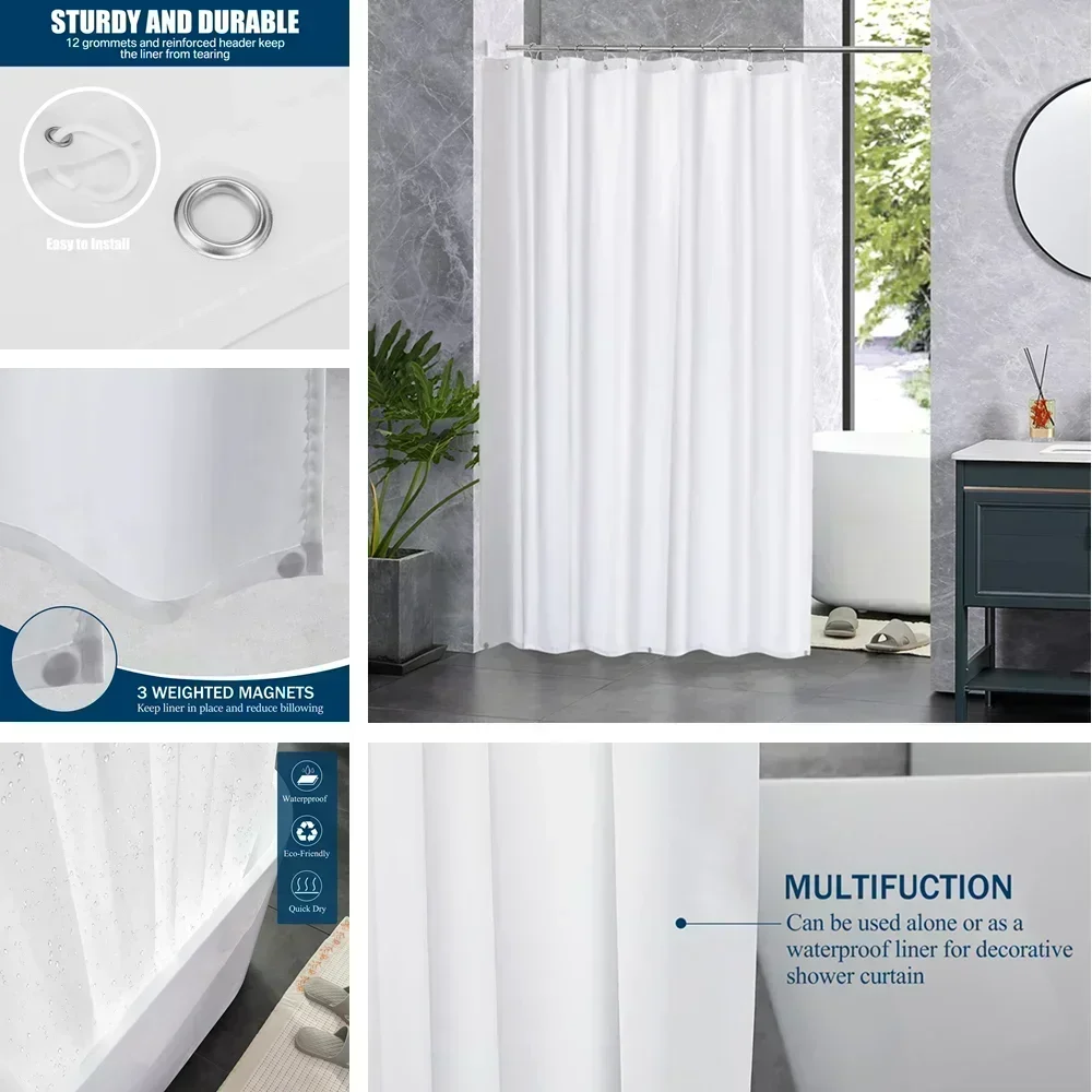 Clear Shower Curtain Plastic S - Shower Curtain Liner review and price