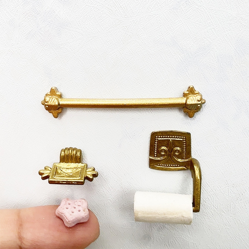 ●1/12 Dollhouse Simulation Pap - Home Bathroom Paper Towels review and price