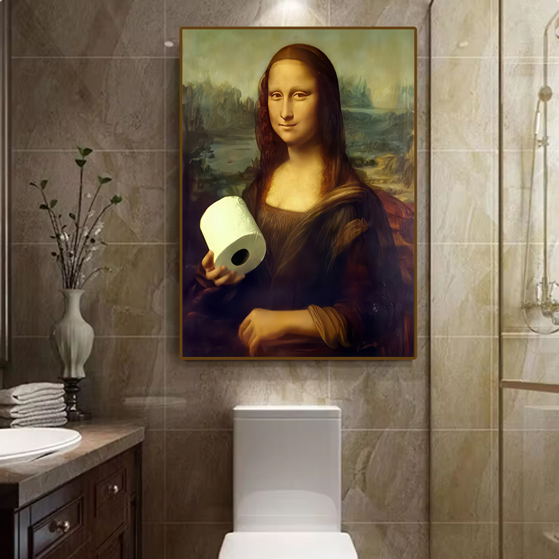 1pc Funny Abstract Bathroom To - Home Bathroom Furniture review and price