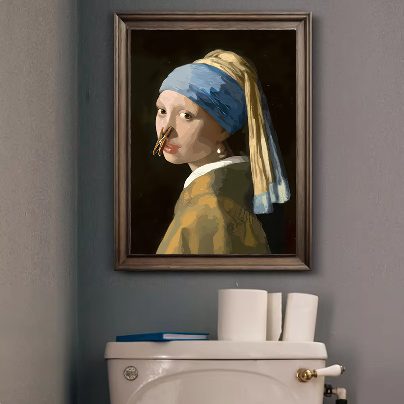 1pc Funny Abstract Bathroom To - Home Bathroom Furniture review and price