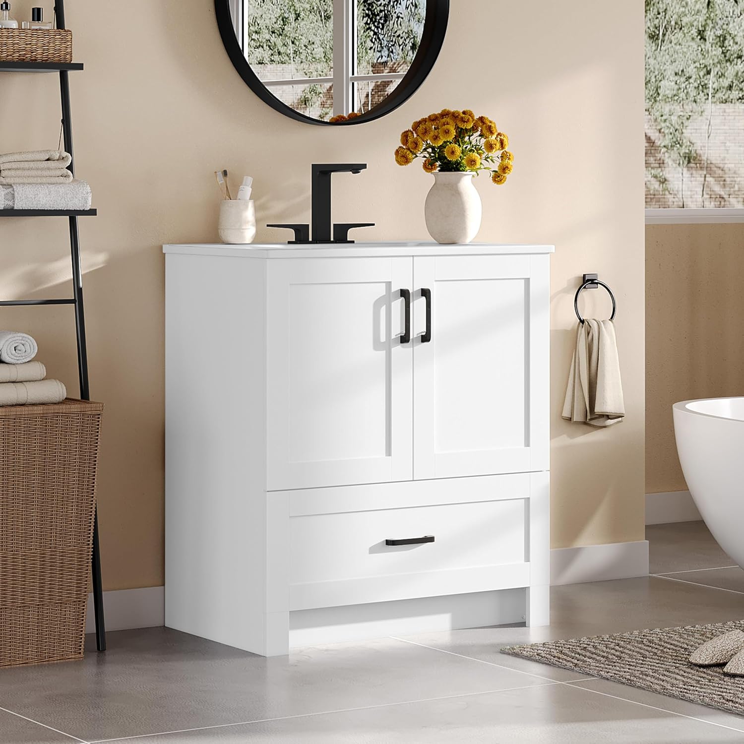 30 Inch Bathroom Vanity With C - Home Bathroom Furniture review and price