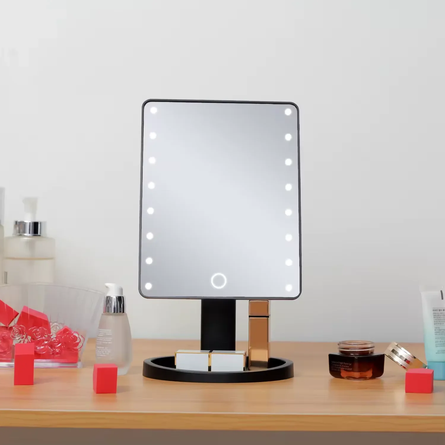 Square Vanity Lighted Makeup M - Home Theater Bathroom review and price