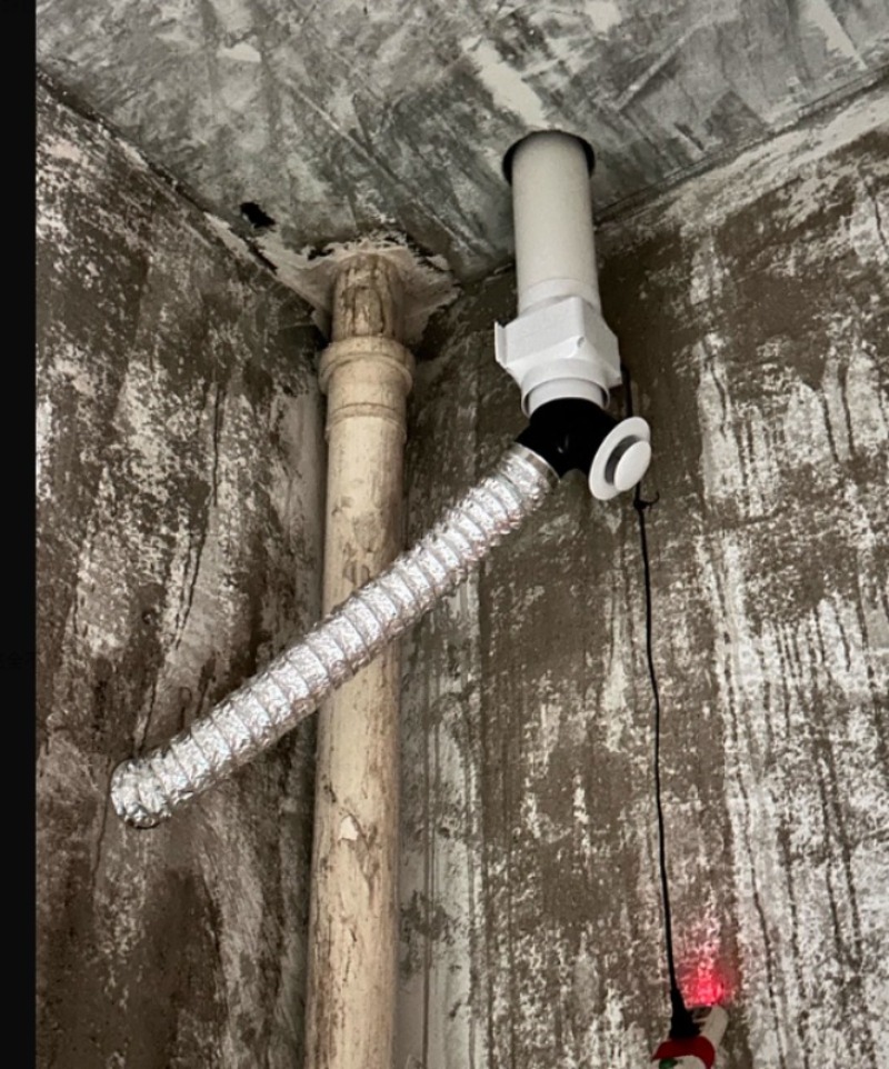 Bathroom Ceiling Exhaust Pipe  - Home Bathroom Fan review and price