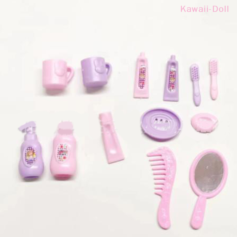 13Pcs 1:12 Toothpaste Toothbru - Home Theater Bathroom review and price